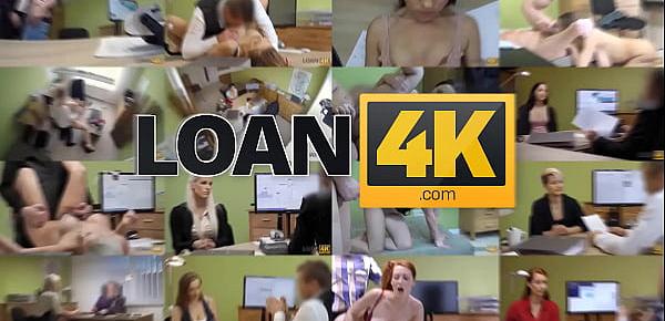  LOAN4K. Hot MILF doesnt mind having sex to fix her issues with money